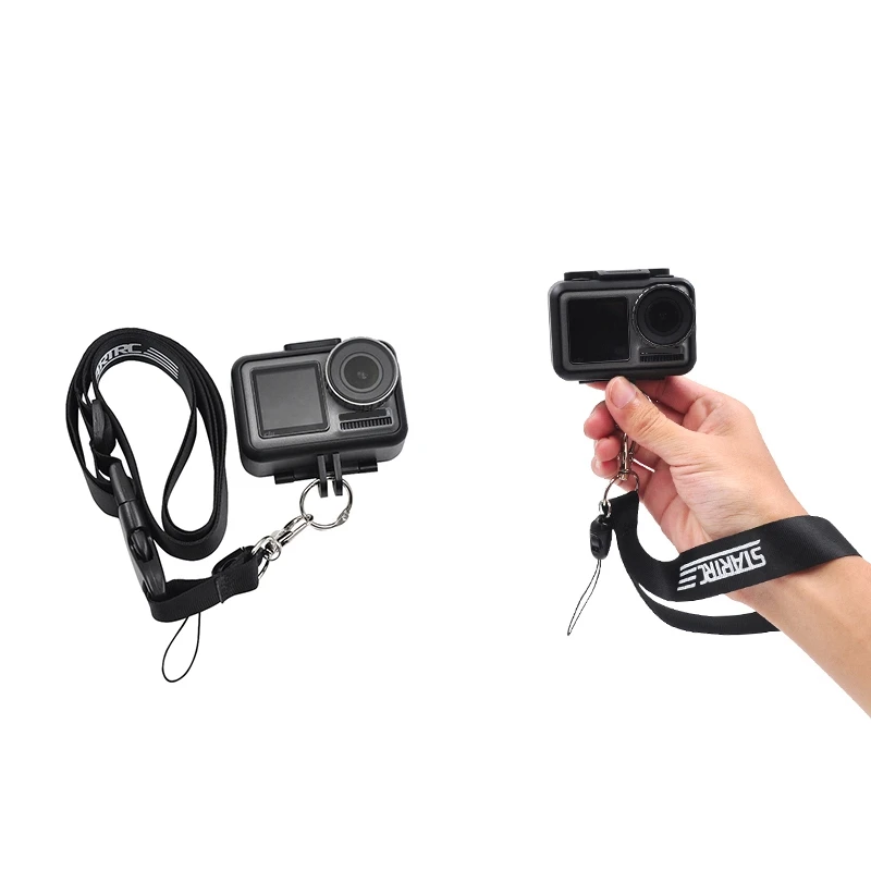 Ремешок для камеры STARTRC DJI OSMO Action шейный ремень или повязка на запястье портативный, на шнурке аксессуары в категории «шнурки»