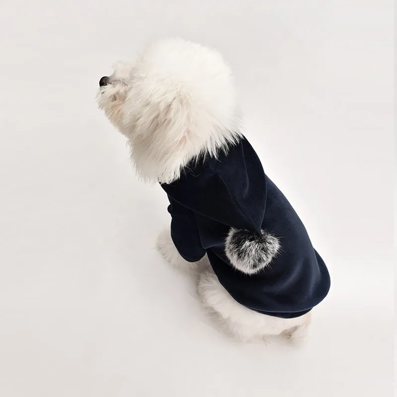 Новая осенняя и зимняя одежда, рождественское пальто с капюшоном с оленем, одежда для домашних животных, одежда для собак