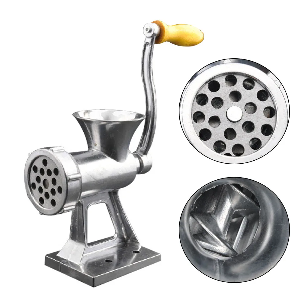 

Multifunction Manual Meat Grinder Filling Sausage Machine Household Hand Shake Vegetable Garlic Grinding Chopper