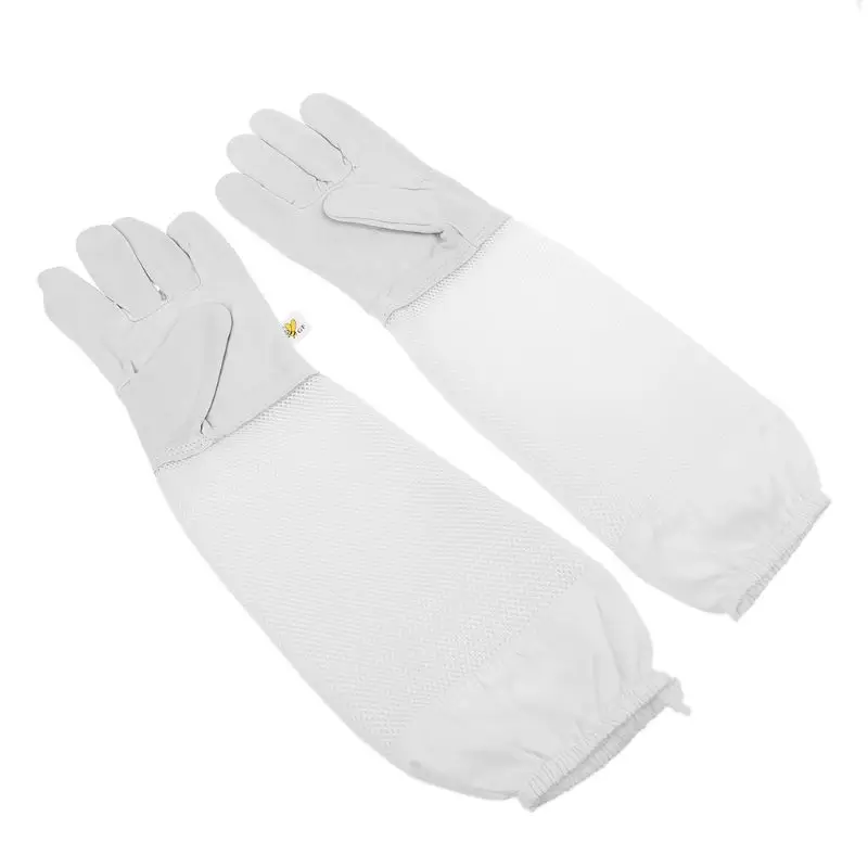 Инструмент для пчеловодства защитные перчатки для пчеловода перчатки из искусственной козьей кожи перчатки для пчеловодства 72XF
