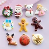 10/20Pcs New resin Cute Mixed Christmas series Flat back Cabochon Scrapbooking Hair bow Center Embellishments DIYAccessories F37 ► Photo 1/6