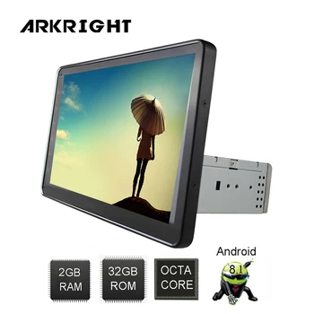 

ARKRIGHT 10.1'' 1Din autoradio 2GB Android 8.1 Car Radio Stereo Audio Car Multimedia Player IPS screen/with DSP/fast boot/IPS