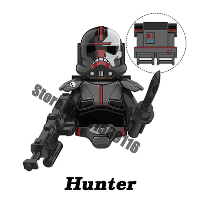 DISNEY Clone Trooper Building Blocks LUKE Skywalker Mandalorians Boba Fett Palpatine Yoda R2D2 C-3PO Star Bricks Figure Wars Toy D-XP366