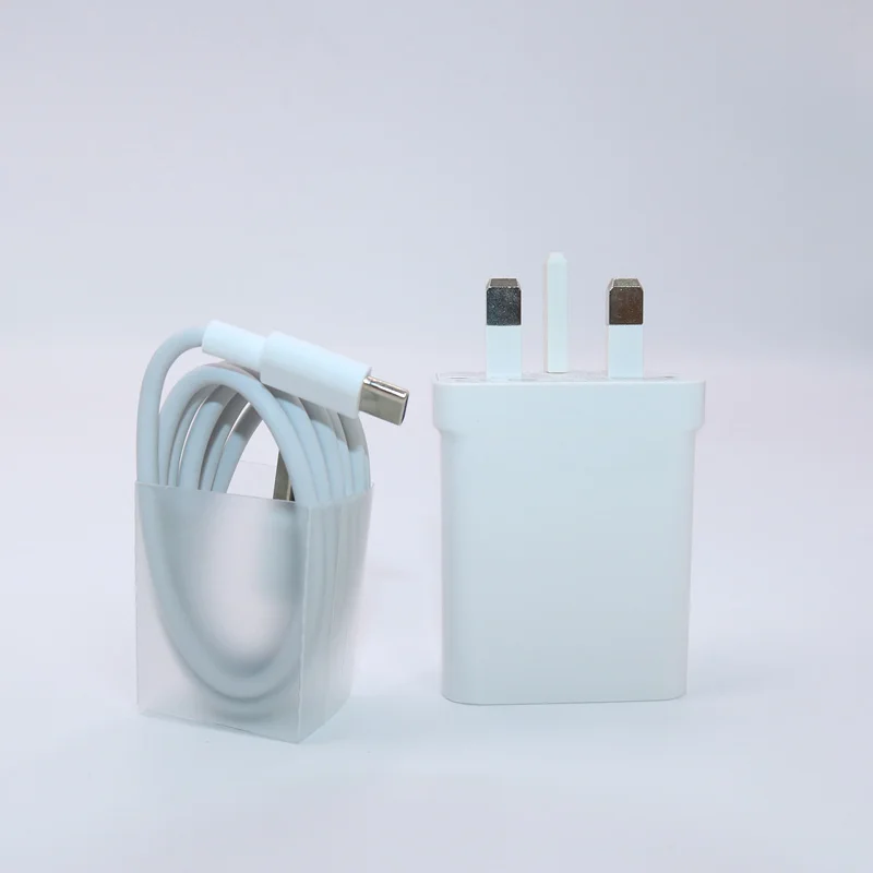 UK Charger cable huawei 40 Вт Supercharge USB быстрое зарядное устройство 10 в 4A 40 Вт адаптер 5A type C кабель для mate 20 pro Nova 5 Honor Magic 2/P30 pro - Цвет: UK Charger cable