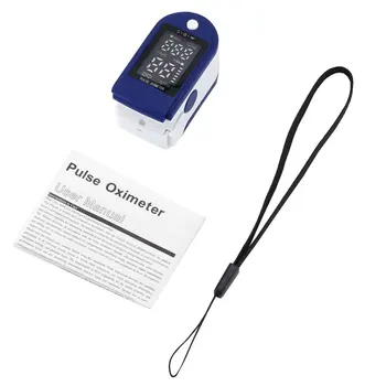 

Digital Fingertip Pulse Oximeter Blood Oxygen Saturation Meter Finger SPO2 PR Monitor oximetro