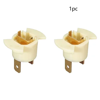 

H1 Halogen Car Supplies Base Socket Adapter Headlight Parts Easy Install Replacement Bulb Holder Durable for Honda -V