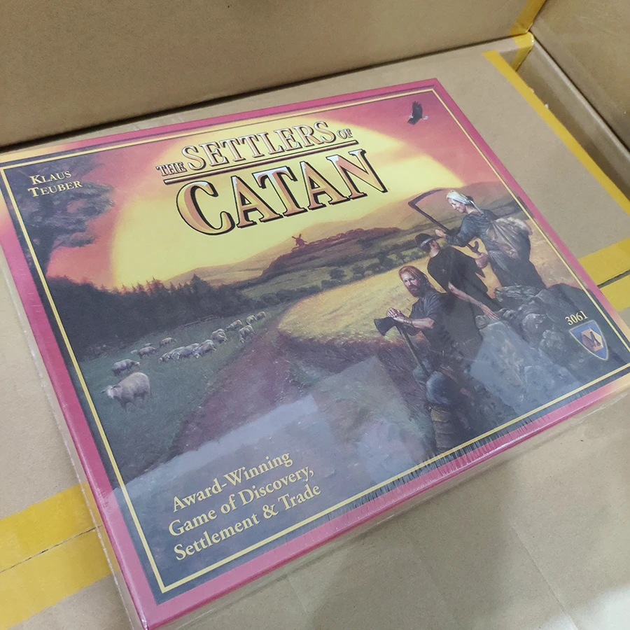 "Колонизаторы" стратегии Настольная игра 5th Edition и 5-6 плеер Настольная игра вечерние торговли сборка урегулировать и моряков