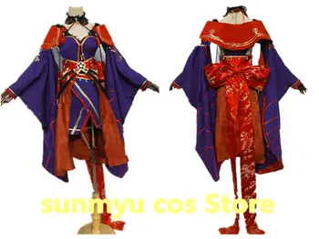 

Customize,Free Shipping! FGO Fate Grand Order Miyamoto Musashi Cosplay Costume,Size customizable,Halloween Performance