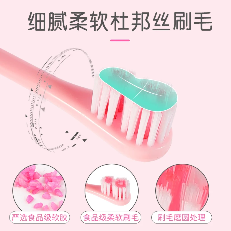 Child Electric Toothbrush Cartoon Pattern Double-sided Waterproof Tooth Brush Oral Cleaning For Kids With 2PCS Replacement Head Child Electric Toothbrush Cartoon Pattern Double-sided Waterproof Tooth Brush Oral Cleaning For Kids With 2PCS Replacement Head