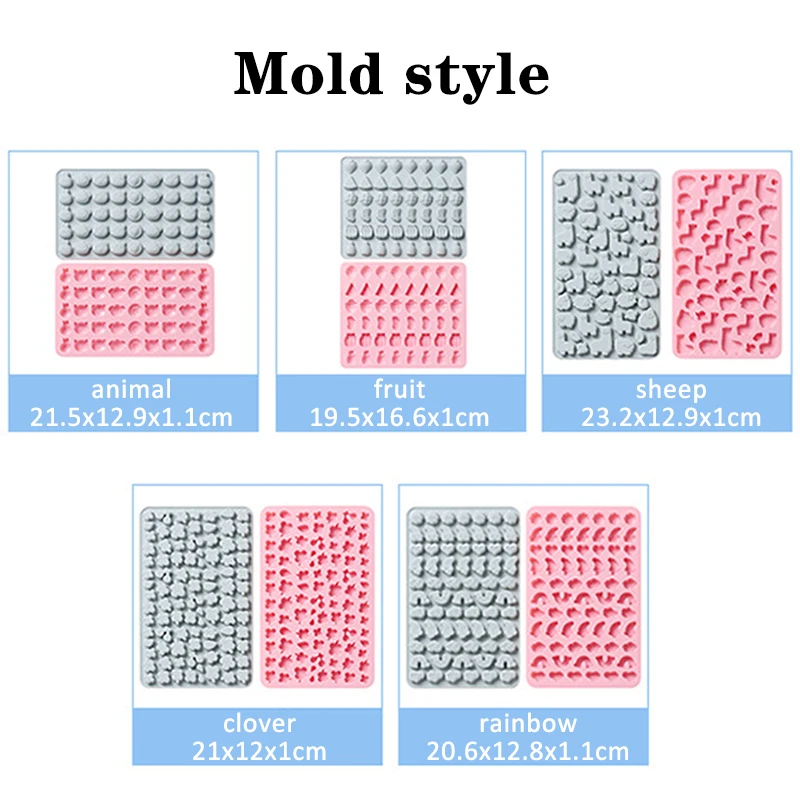 Мультяшная форма розовый/синий многоразовые силиконовые кухонные