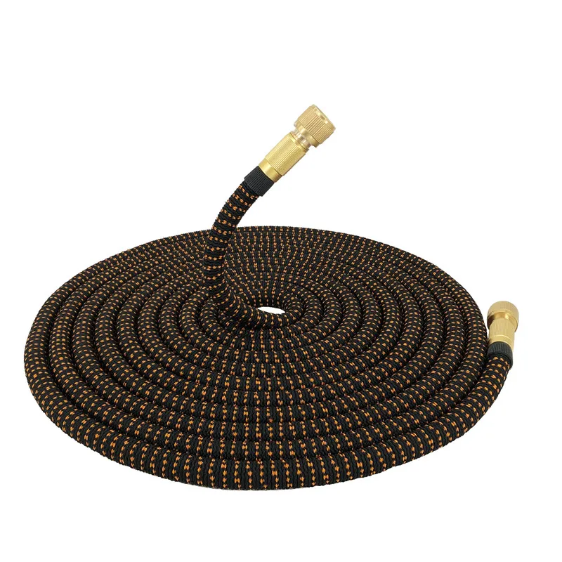 Садовый шланг Magic телескопический резиновый металлический распылитель высокого