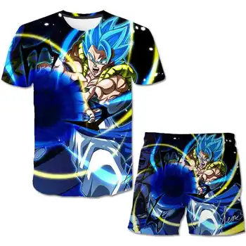 

Dragon ball z 4-14 Years Kids Boys Girls T-shirt New Summer Goku Clothing kids Fashion T-shirt Cute Children cartoon Clothes