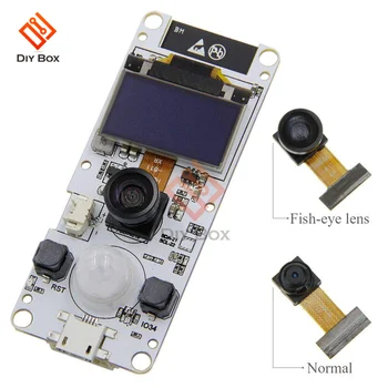 

T-Camera WROVER with PSRAM Camera Module OV2640 0.96 OLED Smart Home Development Board DIY Dual-core Photograph Camera Module