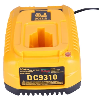 

EU Plug For Dewalt Battery Charger DC9310 7.2V-18V Nicad & Nimh Battery DW9057 DC9071 DC9091 DC9096 Batteia Charger