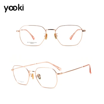 

Glasses Frame Men Ultralight Square Myopia Prescription Eyeglasses Frames Metal Full Optical Clear Lens Eyewear To5813