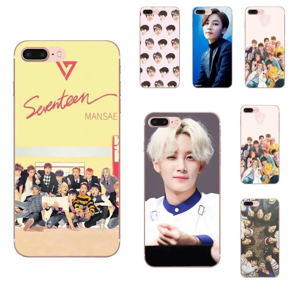 Роскошные Чехлы для Huawei P7 P8 P9 P10 P20 P30 Lite Mini Plus Pro Y9 Prime P Smart Z 2018 2019 Kpop Seventeen Jeonghan 17