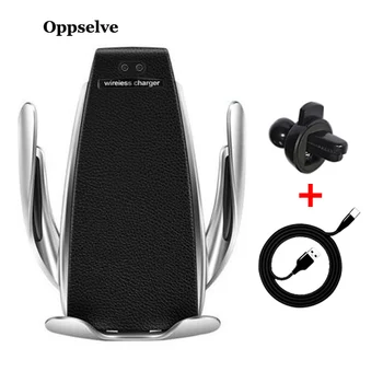 

Automatic Car Qi Wireless Charger For iPhone 11 XS Max X 8 R 7 10W Fast Wirless Charging Charger For Samsung S10 S9 Xiaomi Mi 9