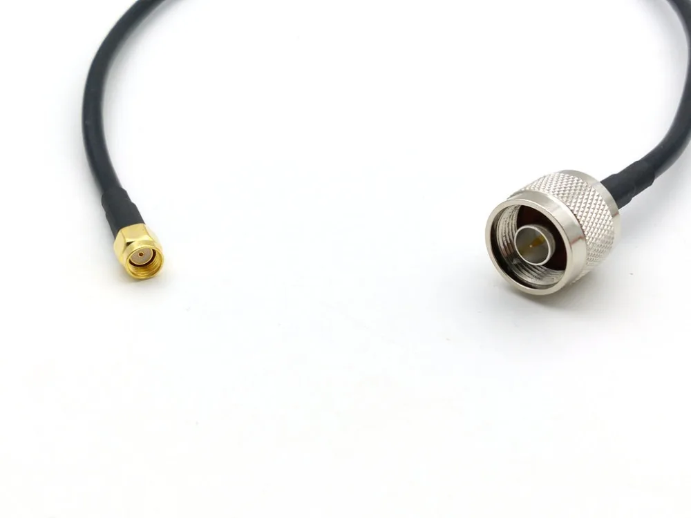30 шт. кабель rg58 50 см conector N male и Sma female(без pin) разъем