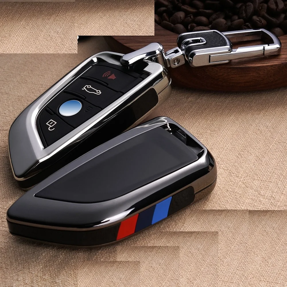 ORIGINAL BMW Schlüsseletui Key Case 82292344033 2er 7er X1 X5 X6 Tourer Black 