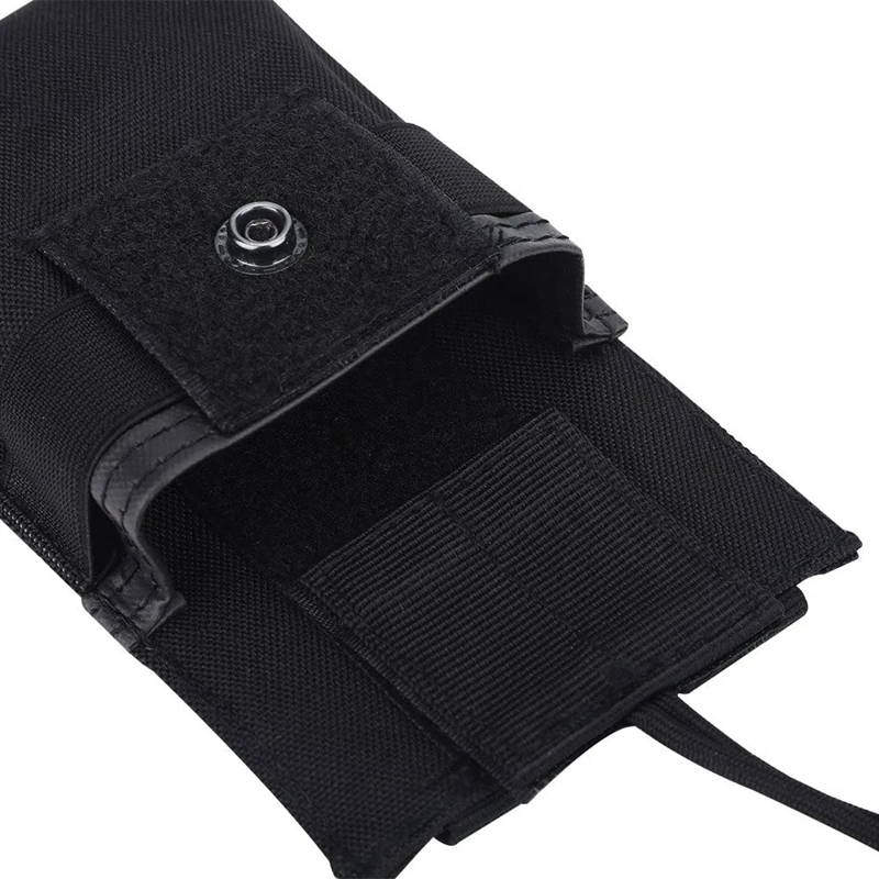 Molle Short Radio Pouch Nylon Molle Tactical Radio Holder Case for BaoFeng UV-5R UV82 (T) Walkie Talkie Case Multicam Pouch 4