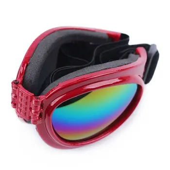 

Waterproof Pet Dog Foldable Sunglasses Medium Large Dog Glasses Big Pet Eyewear Dog Protection Goggles UV Sunglasses