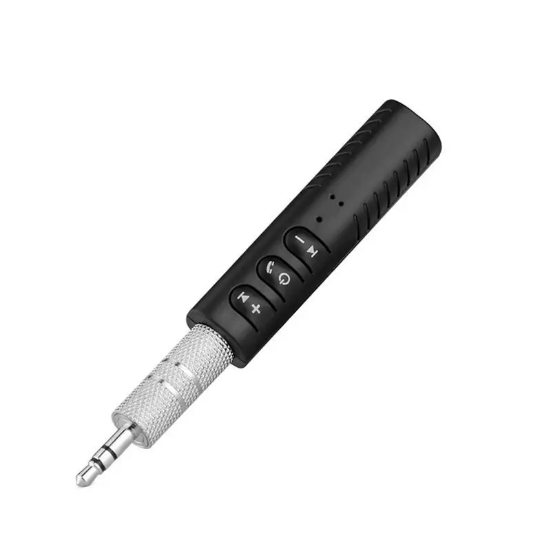 Hannord-Adaptador de música para coche, Mini receptor de Audio Aux, Bluetooth, FM, Bluetooth, 3,5mm, manos libres