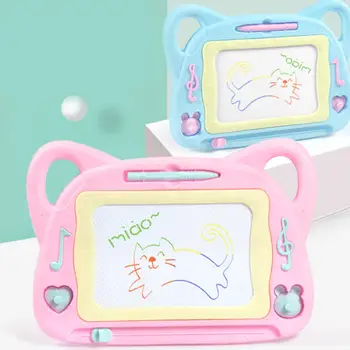 

Kuulee Drawing Board Magnetic Cartoon Paint Graffiti Writing Learning Educational Toy for Kids