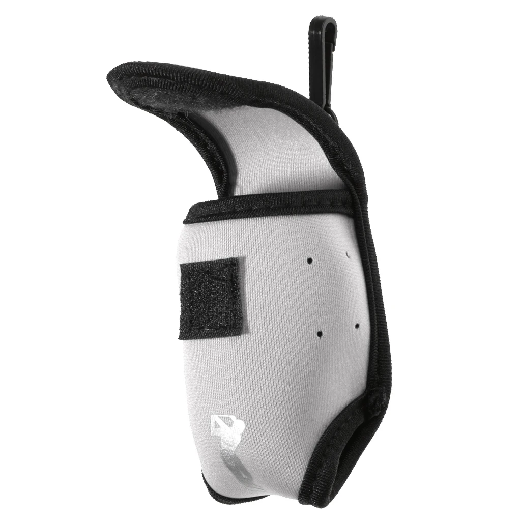 Mini Neoprene Golf Ball Bag Golf Tees Holder Pouch Carry Case & Belt Clip - Lightweight, Portable, Durable