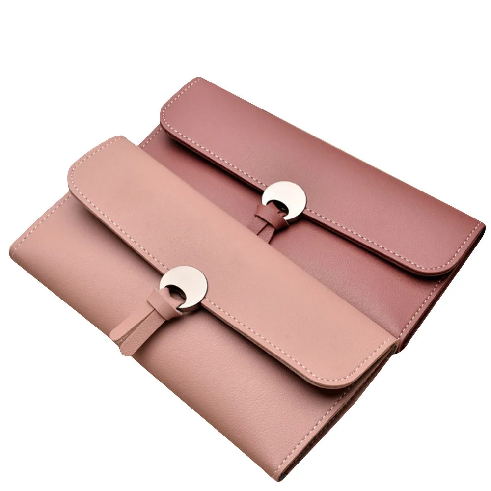 Женский Длинный кошелек клатч в форме сердца элегантный женский