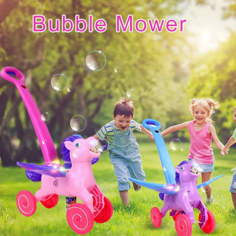 pink bubble mower target