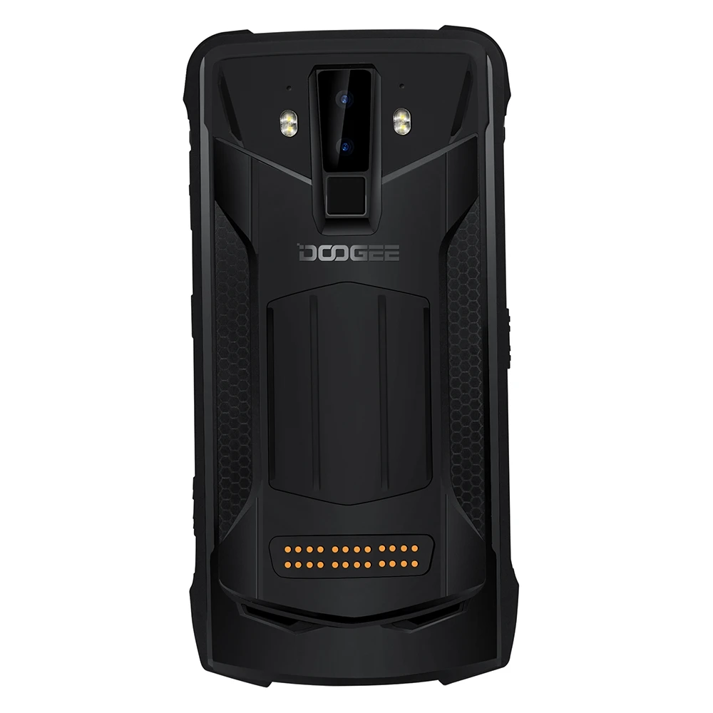 Черный DOOGEE S90 Pro IP68/IP69K прочный мобильный телефон Android 9,0 смартфон 6,1" FHD+ дисплей Helio P70 Восьмиядерный 6 ГБ 128 ГБ 16MP Cam - Цвет: Черный