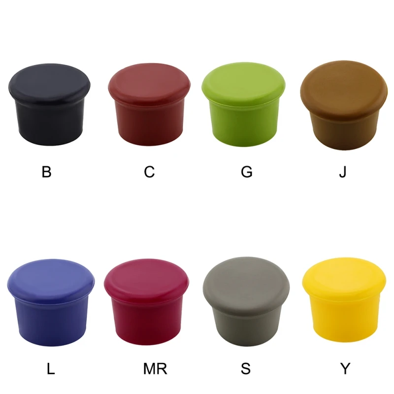 Round Wine Bottle Silicone Cap Beer Bottle Cover Glass Bottle Seal Soft Plug Barware Accessories Wine Bottle Cap Seal