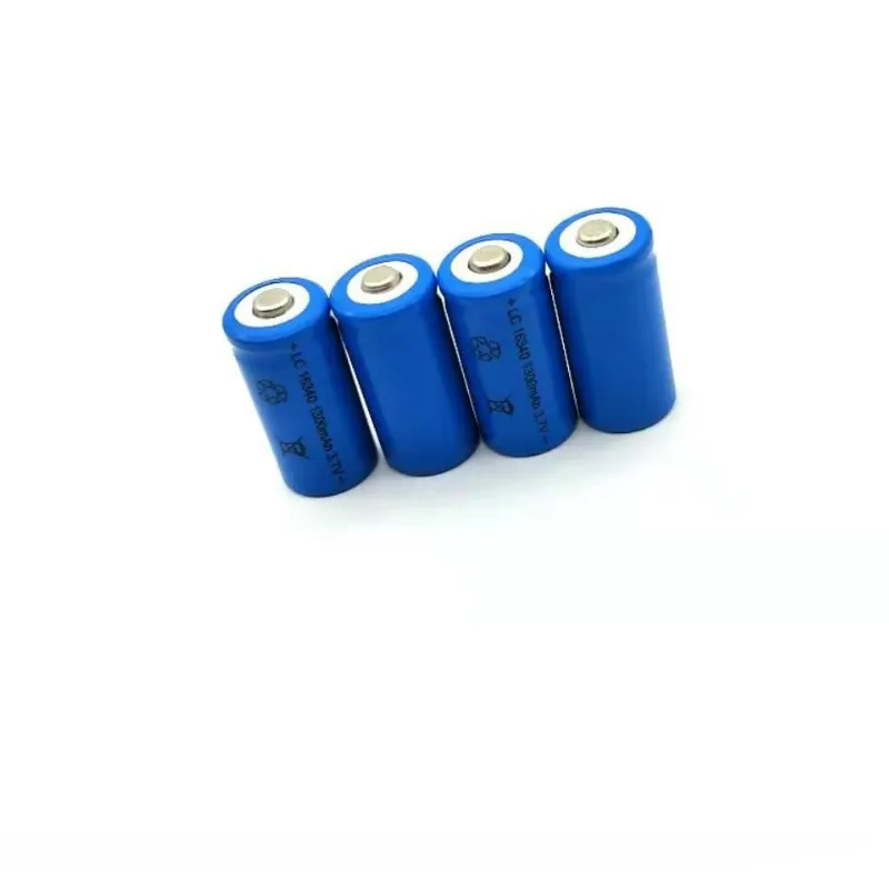 OOLAPR 2/4/5 упаковок много 16340 Перезаряжаемые Батарея 3,7 V 1300 мА/ч