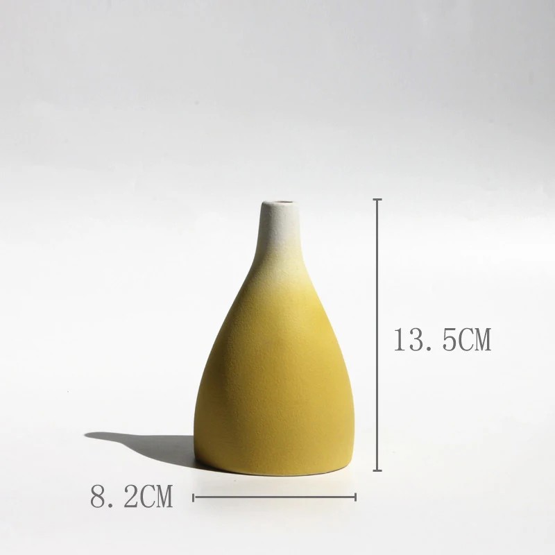 JB005 Nordic Home Decoration Table Vase Living Room Flower Arrangement Dried Flower Flower Vase Green Plant Hydroponic Bottle Pot - Цвет: JB005