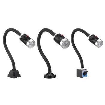

Efficient 9W 110-220V LED Sewing Machine CNC Machine Light Adjustable Neck Machine Tool LED Lathes Lamp Magnetic Industrial Lamp