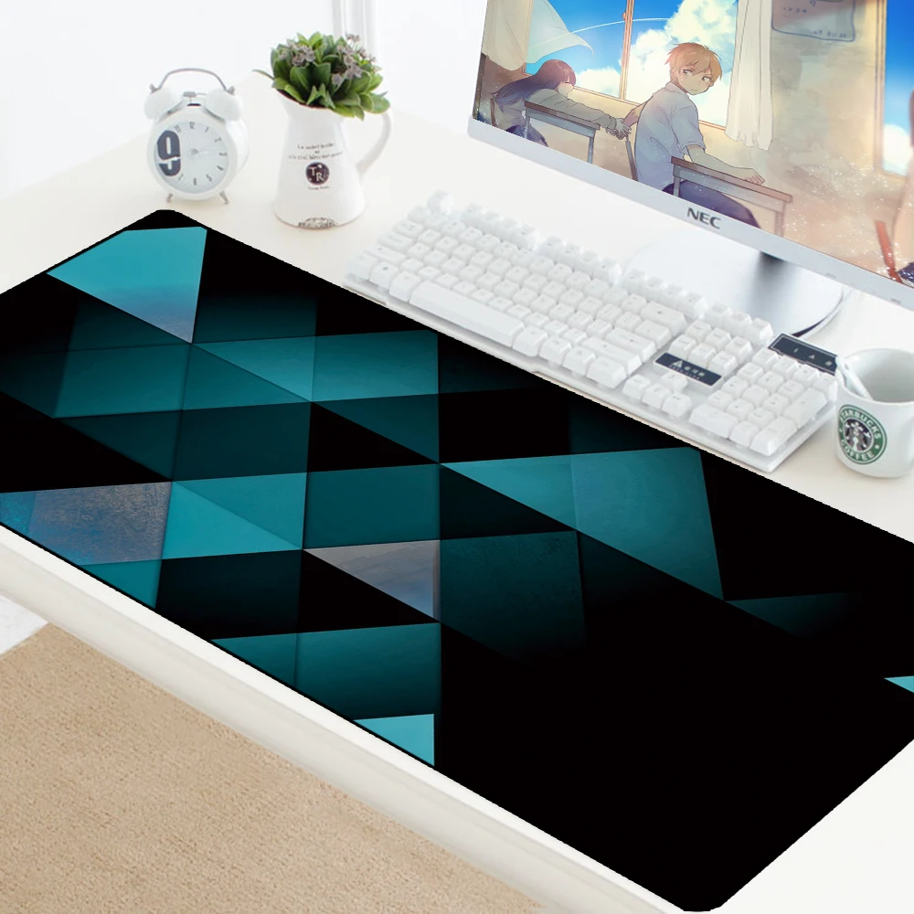 Carpet Mouse pad Extended Large Gaming Mousepad keyboard Lockable Washable Rubber Padmouse Gamer Bi