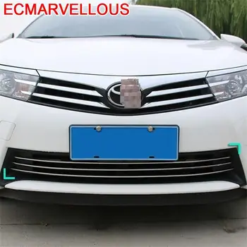 

Rear Bumper Grille Automobile Decorative Chromium Car Styling Modification Decoration Bright Sequins 14 15 16 FOR Toyota Corolla