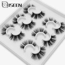 4/6 пар искусственной 3D норковые ресницы длинные накладные ресницы в виде натуральных пышный объем высокое качество накладные ресницы расширения ресницы «maquiagem»