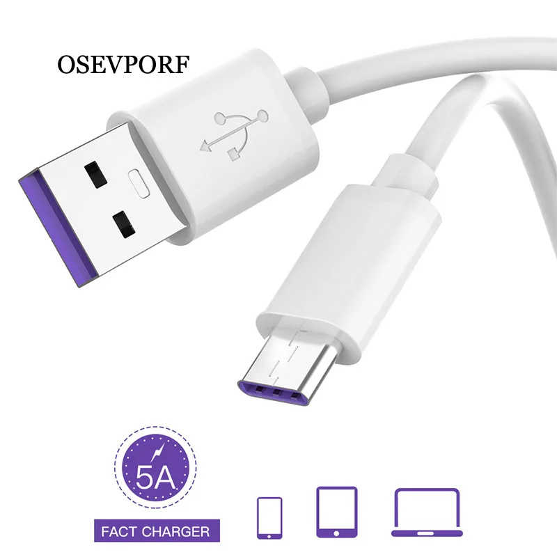 5.0A Supercharge USB Type C кабель для Huawei Mate 30 20 P30 P20 Lite Quick Charge Type-c шнур Xiaomi Data Wire Cavo |