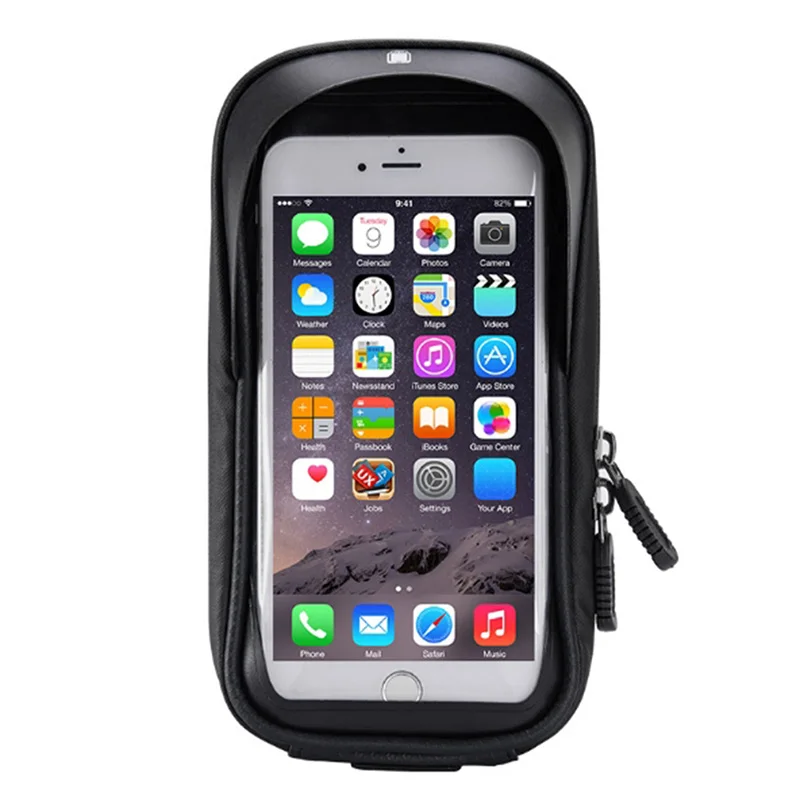 Bicycle Frame Front Head Top Tube Waterproof Bike Bag&Double IPouch Cycling For 6.0 in Cell Phone Bike Accessories