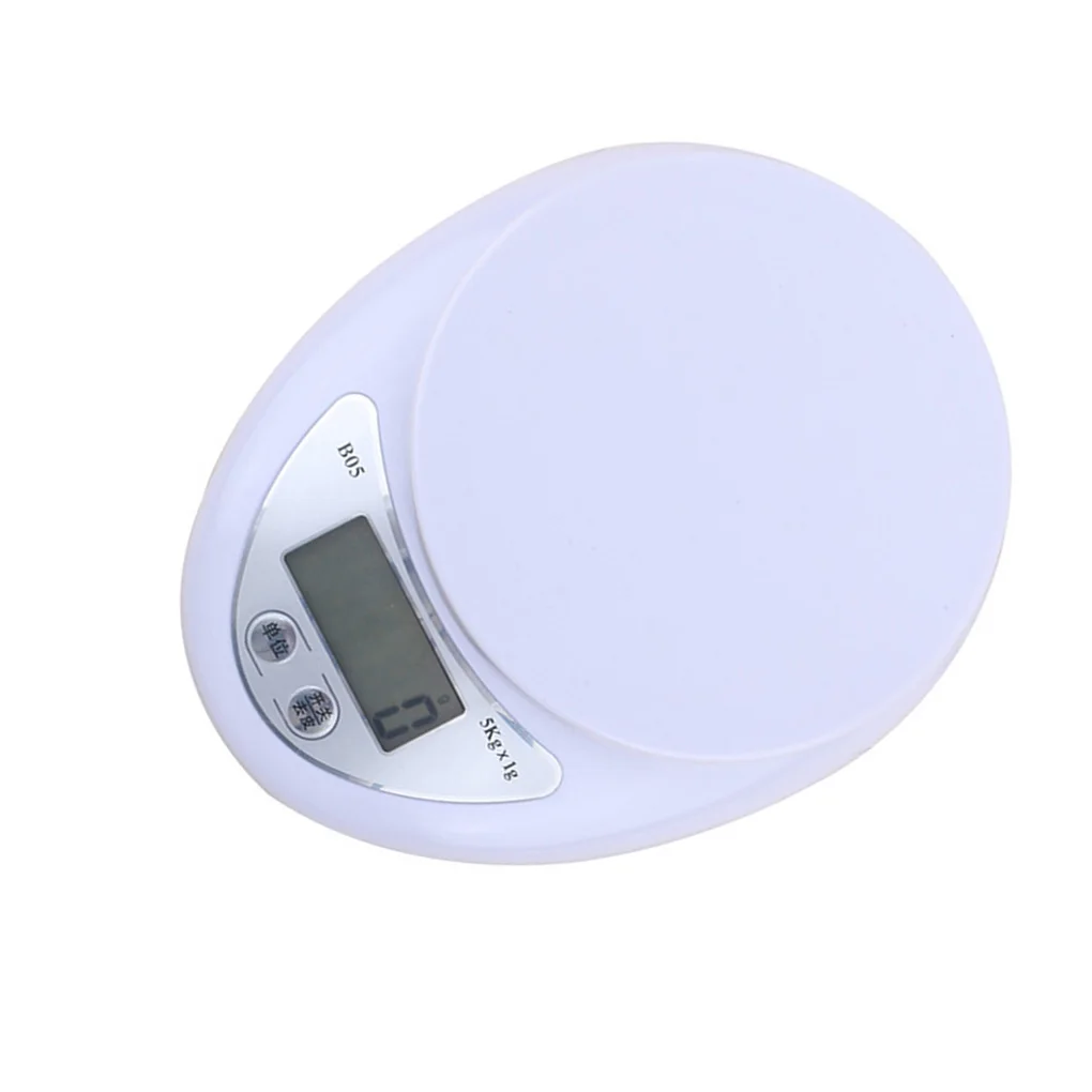 

5KG/1g Portable Digital Scale LED Electronic Scales Postal Food Measuring Weight Kitchen LED Electronic Scales
