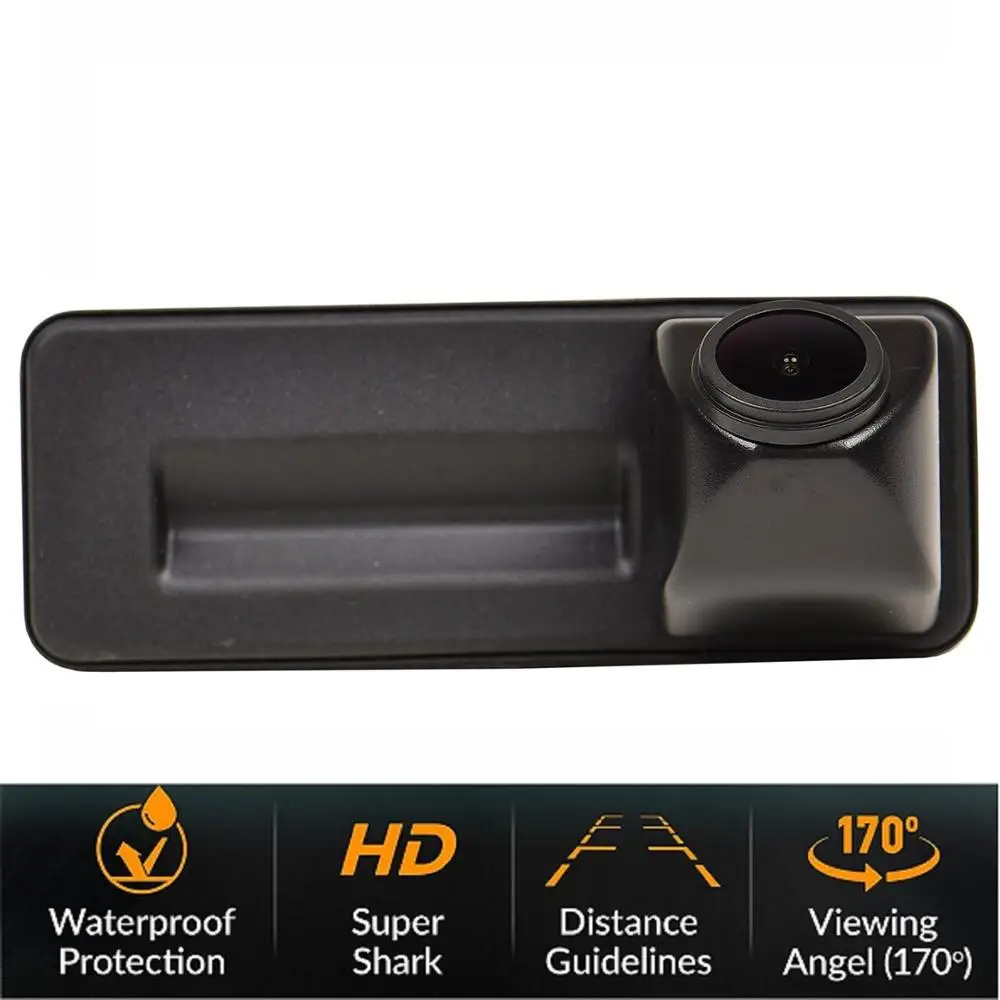 HD 1280x720p 18mm Reversing Rear View Camera for Skoda Octavia 1Z5 MK2 A5 Fabia Yeti Roomster Rapid Superb combi Kombi 2005-2015