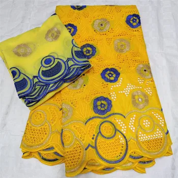 

7yards voile suisses africain coton 2020 high quality lace dubai fabric swiss voile lace in swizerland nigerian lace fabric