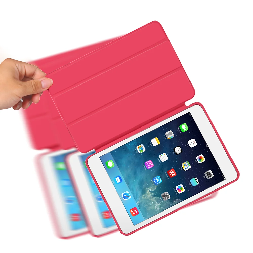 Чехол для iPad Mini 5 4 3 2 1 чехол GOLP PU кожаный тройной бумажник откидной стенд магнитный автоматический режим сна смарт-чехол для iPad Mini 5 чехол