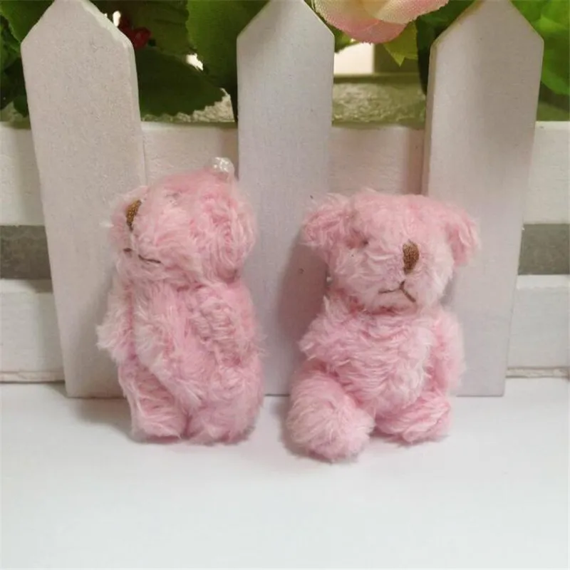 HANDANWEIRAN 5pcs Lots of Mini Cute Union Bear Plush Dolls Premium pp Cotton Padded Decorative Pendant 1 HANDANWEIRAN 5pcs Lots of Mini Cute Union Bear Plush Dolls Premium pp Cotton Padded Decorative Pendant 2