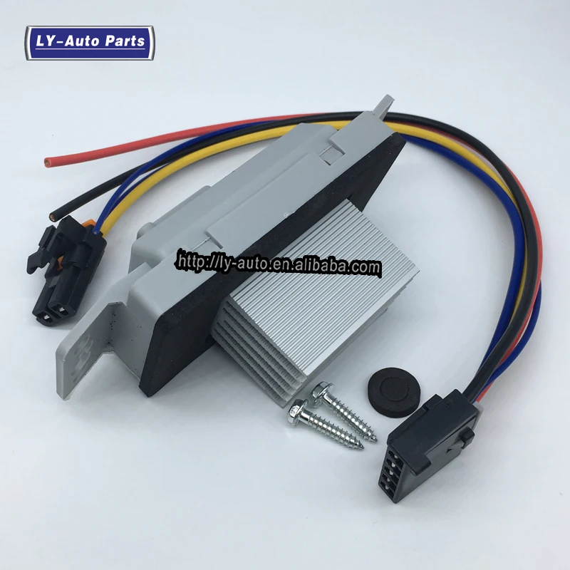 Heater Blower Motor Regulator Resistor Module 89018778 For Chevy Silverado Trailblazer Cadillac Escalade GMC Sierra