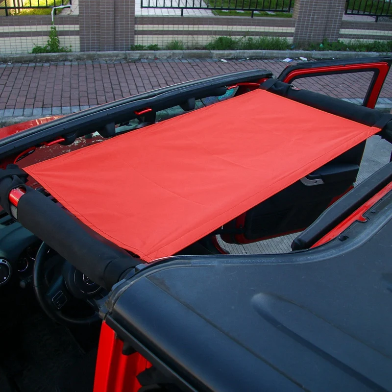 Устанавливаемый на крыше автомобиля гамак для Jeep Wrangler YJ, TJ, JK и JKU 1997- 4 двери и 2-дверь, Водонепроницаемый автомобиля постельный гамак