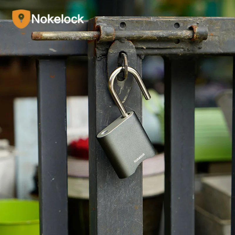 Nokelock Умный Замок Bluetooth APP Пароль замок IP65 водонепроницаемый наружный электронный замок без ключа Противоугонный небольшой дверной замок