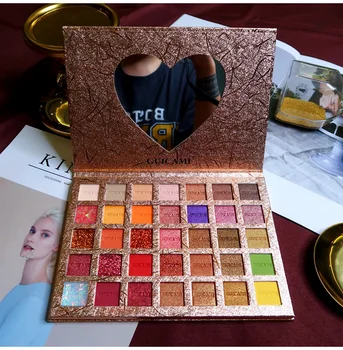 

Diamond Eyeshadow Pallete 35 Colors Colorful Powder Pigmented Eyeshadow Palette Glitter Shimmer Matte Makeup Palette Cosmetic