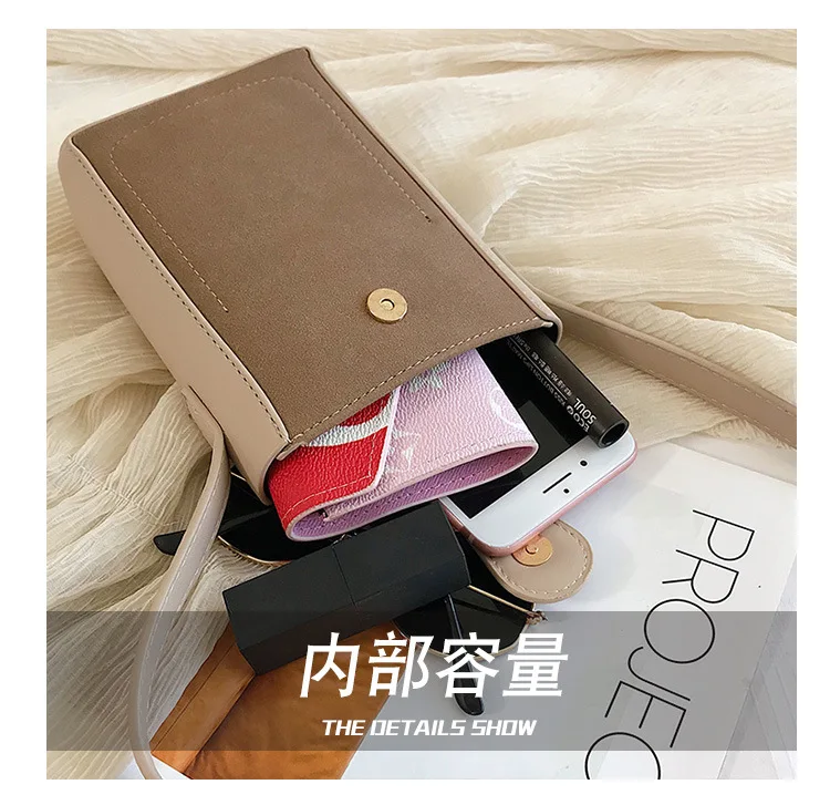 Женская Осенняя Новинка 2019 года Корейская версия сумки мессенджера|Сумки с